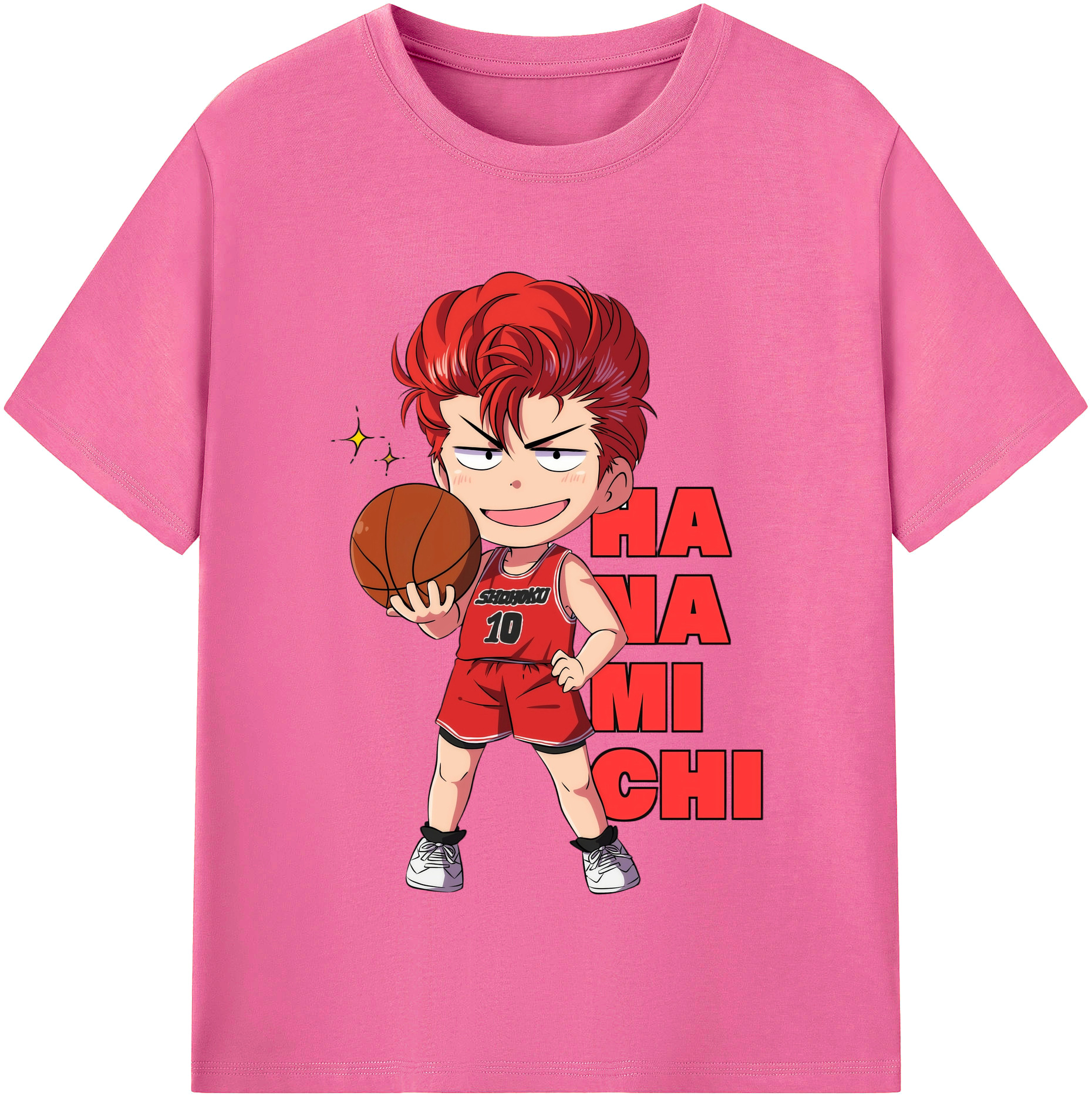 （画像用） SLAM DUNK／スラムダンク レディースカジュアルプリントTシャツ（綿100％）
